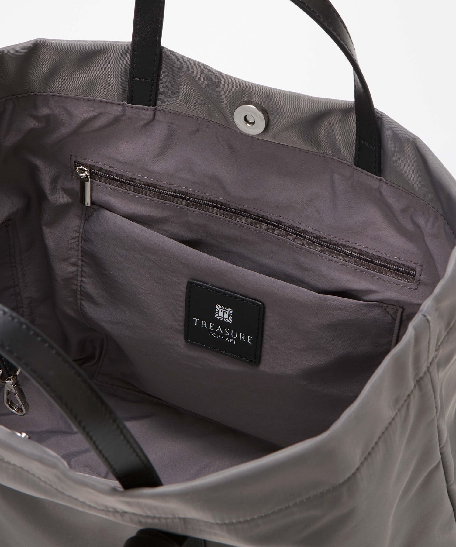 TOPKAPI TREASURE「【TREASURE TOPKAPI】ナイロン レザー ハンドル A4 トートバッグ」|トートバッグ|