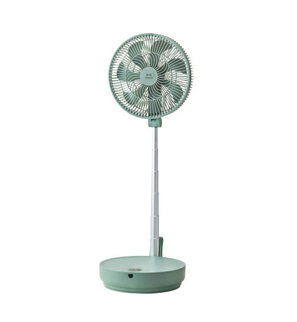 BRUNO「DCフォールディングフロアファン」|電化製品|グリーン
