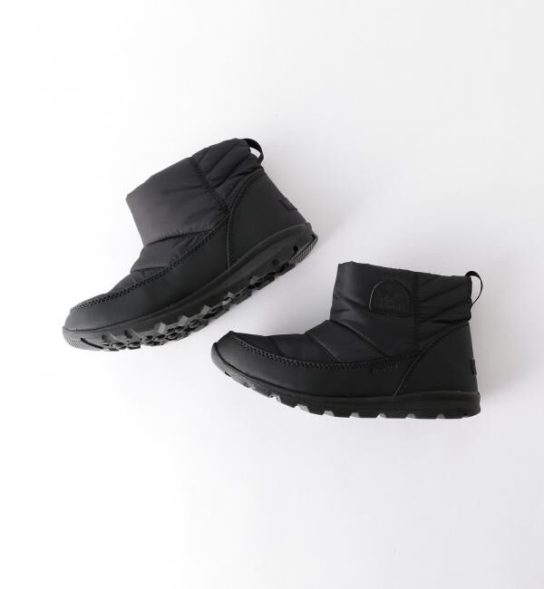 ODETTE E ODILE「ソレル/SOREL WHITNEY CAMP」|ショートブーツ|BLACK