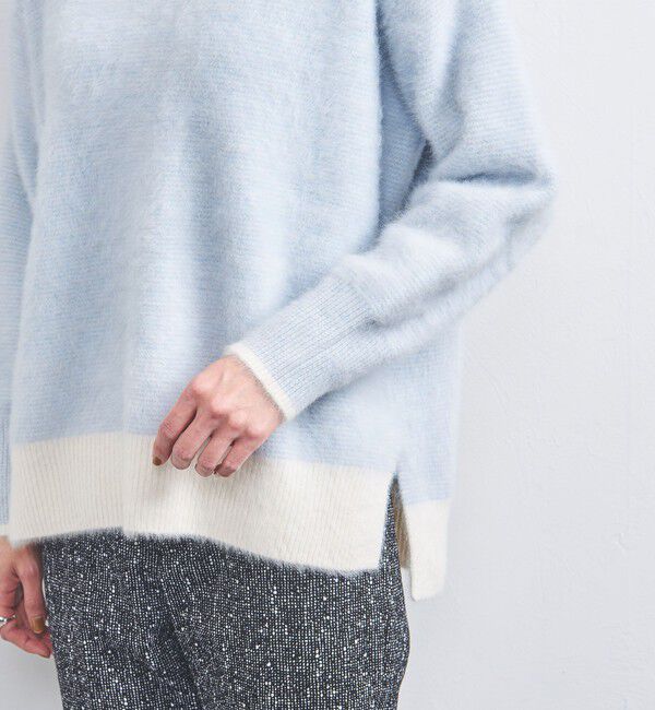 ユナイテッドアローズ　フォックスカシミヤ クルーネック ニット 24FW フォックスカシミヤ クルーネック ニット 24FW｜ユナイテッドアローズ