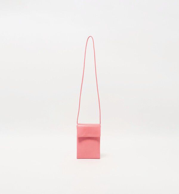 UNITED ARROWS「＜NOMADIS＞LTR FLAP ショルダーバッグ」|ショルダー・メッセンジャー|PINK