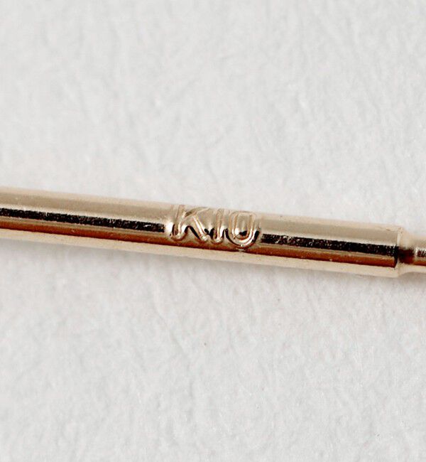 UNITED ARROWS「＜les bonbon＞K10 CMB チェーン ピアス」|ピアス|