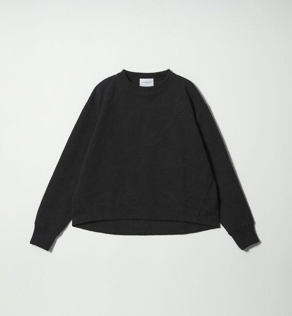 UNITED ARROWS「リーヴズ ジャガード スウェット」|スウェット・ジャージ|