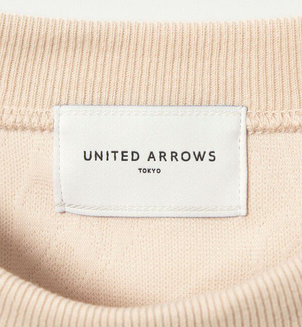 UNITED ARROWS「リーヴズ ジャガード スウェット」|スウェット・ジャージ|