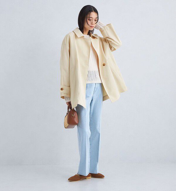 green label relaxing テントラインミドルコート トレンチ UNITED ARROWS LTD. OUTLET｜テントライン ミドル コート -撥水