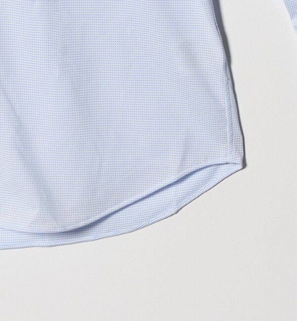 UNITED ARROWS green label relaxing「ドット ジャージー ボタンダウン ドレスシャツ -ストレッチ・イージーアイロン・吸水速乾・抗菌-」|シャツ・ブラウス|