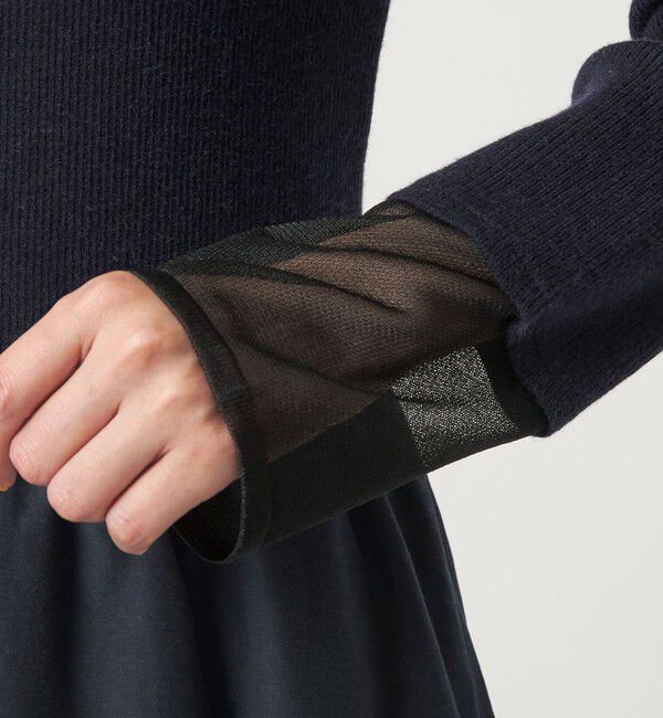 UNITED ARROWS green label relaxing「ポロニット ドッキング ワンピース」|ワンピース|