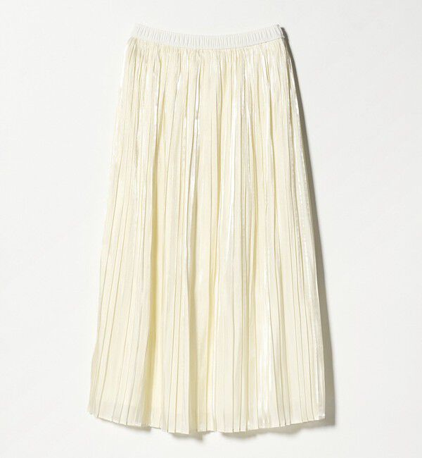 UNITED ARROWS green label relaxing「シャイニー プリーツ スカート」|スカート|