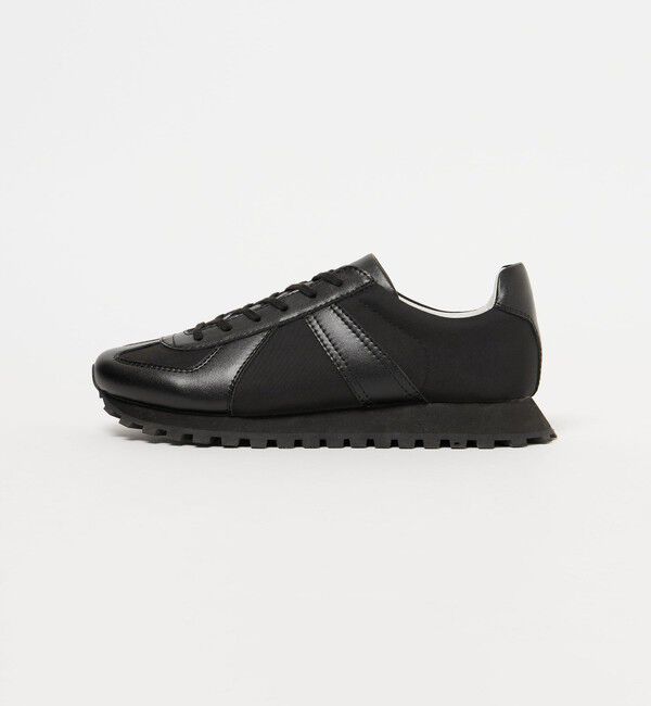 UNITED ARROWS green label relaxing「【別注】＜GERMAN TRAINeR＞ジャーマン マラソン スニーカー」|スニーカー|BLACK