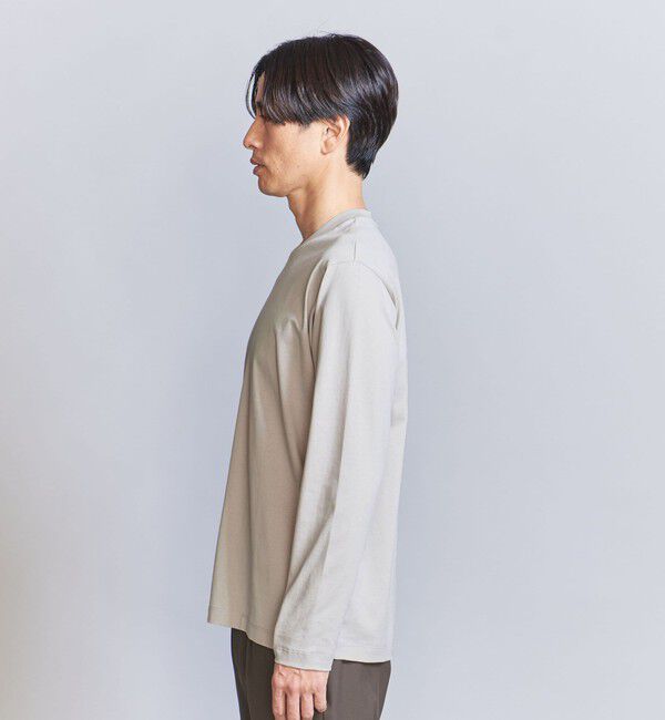 BEAUTY&YOUTH UNITED ARROWS「ハイゲージ ガスコットン クルーネック ロングスリーブ カットソー」|Tシャツ・カットソー|