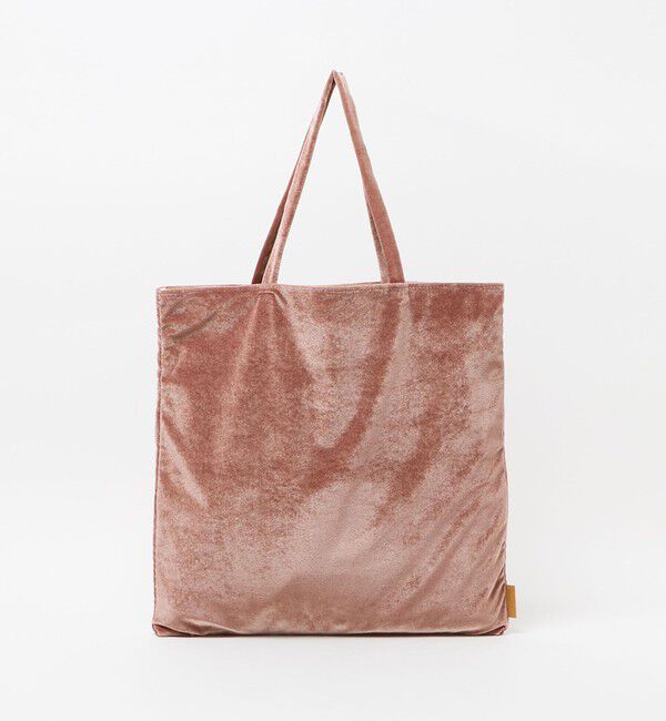 STEVEN ALAN「＜Steven Alan＞ベロア トートバッグ ラージ」|トートバッグ|PINK