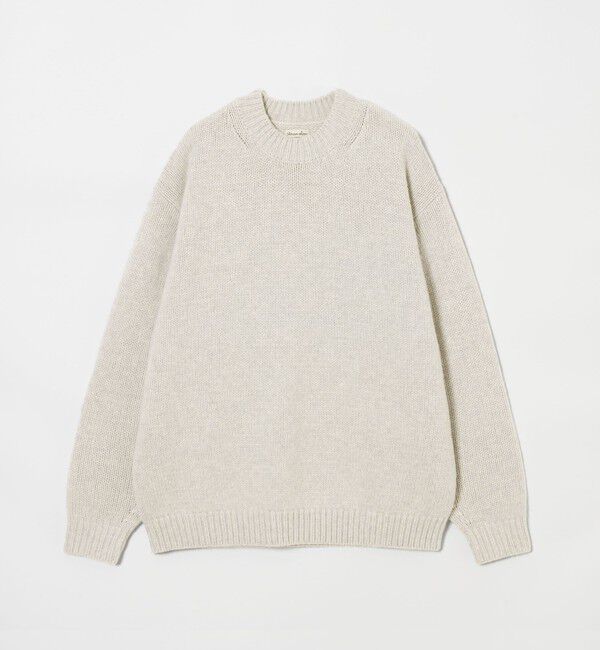 Steven Alan＞ ハミルトンラムズウール ハイクルーネック ニット