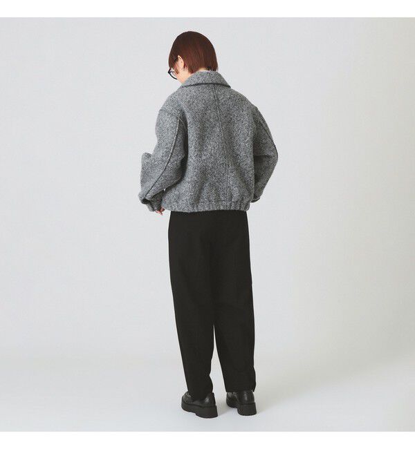 Ray BEAMS 「1タック ストレート パンツ」|スラックス|