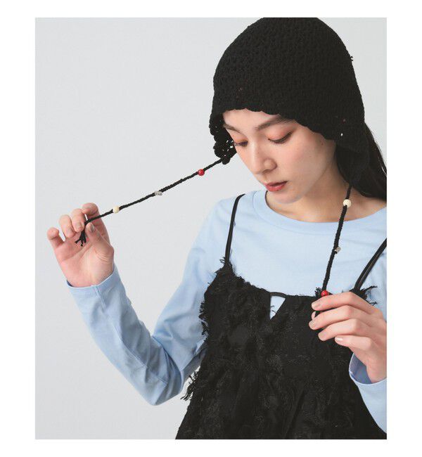 Ray BEAMS 「ビーズ ボンネット」|その他|