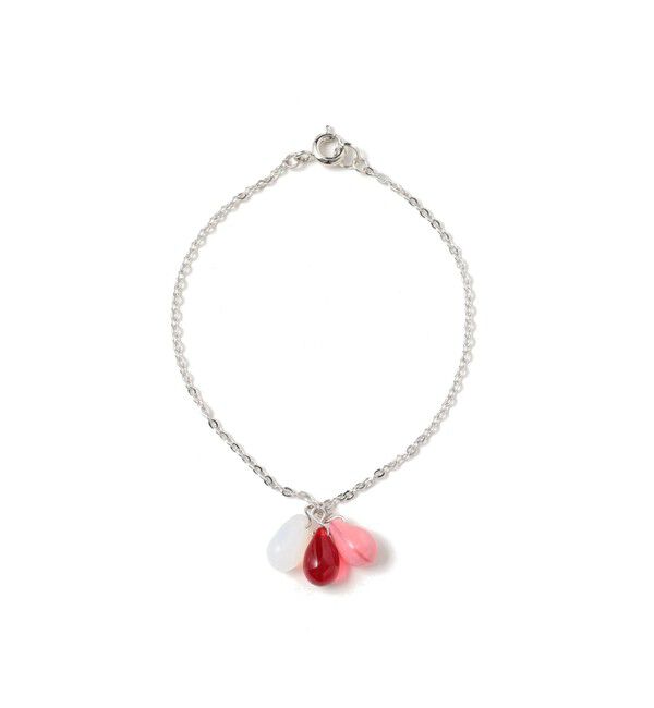 Ray BEAMS 「3ドロップ グラス ブレスレット」|その他|Red_mix