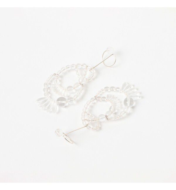 Ray BEAMS 「RACKETS / LINMPID ORB EAR CUFF」|イヤーカフ|