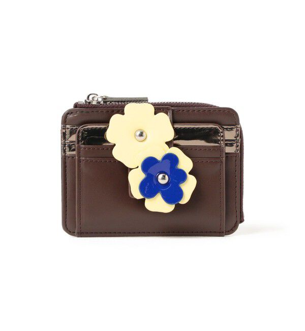 Ray BEAMS 「【別注】Casselini / フラワー コイン ケース」|コインケース|BROWN