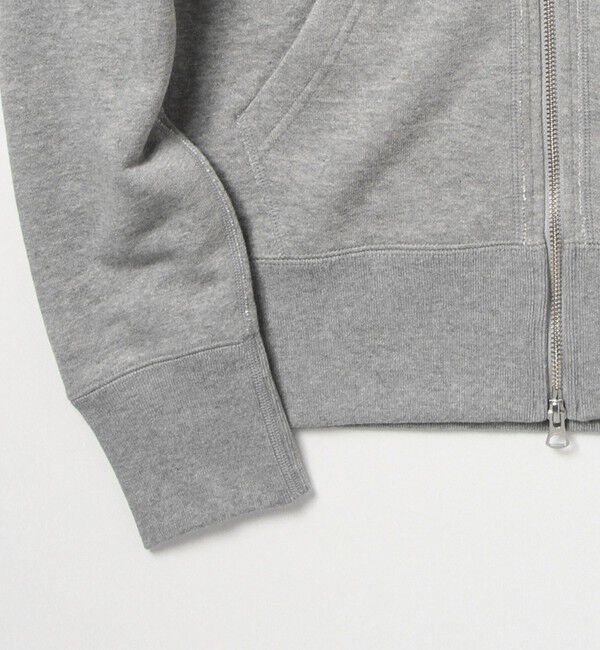 BEAMS PLUS「LOOPWHEELER / 別注 Slim Zip Sweat Hoody」|スウェット・ジャージ|