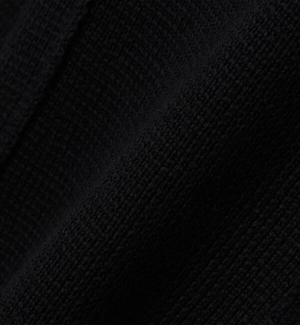 SHIPS「ALAN PAINE:メリノウール 7ゲージ ラペル ジャケット」|ニット・セーター|