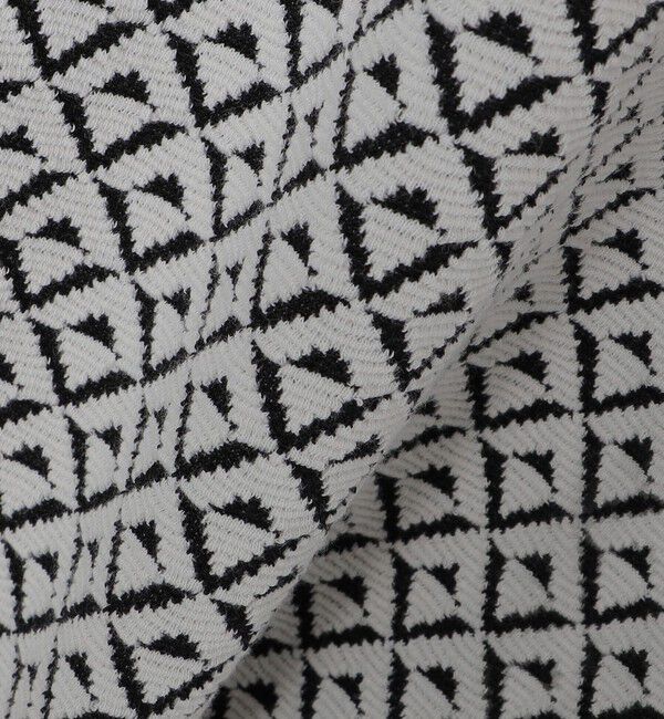 SHIPS「SHIPS: ジャカード 小紋柄 Vネック カーディガン」|カーディガン|