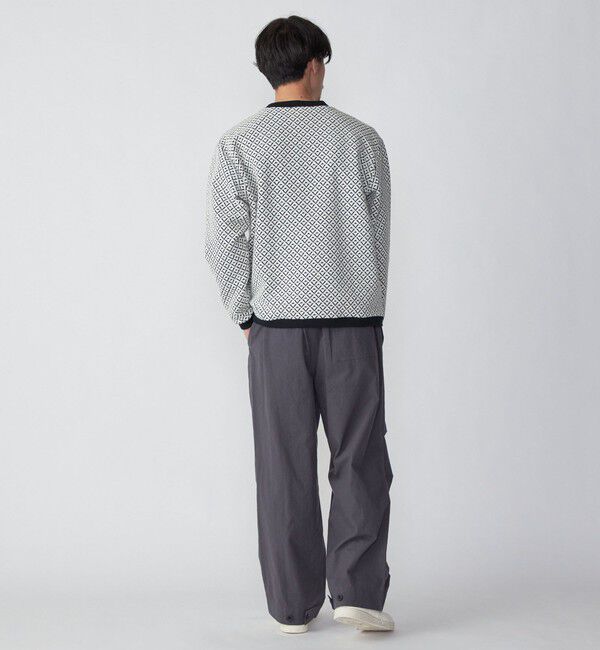 SHIPS「SHIPS: ジャカード 小紋柄 Vネック カーディガン」|カーディガン|