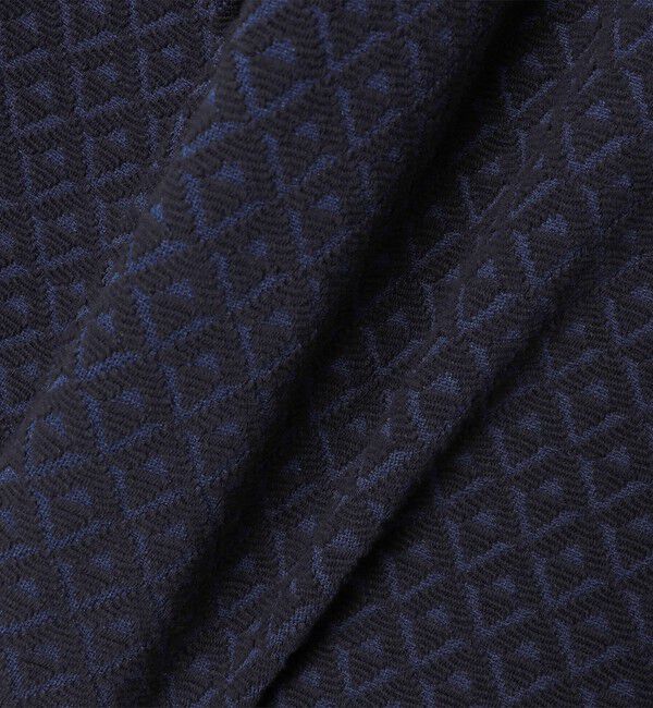 SHIPS「SHIPS: ジャカード 小紋柄 Vネック カーディガン」|カーディガン|