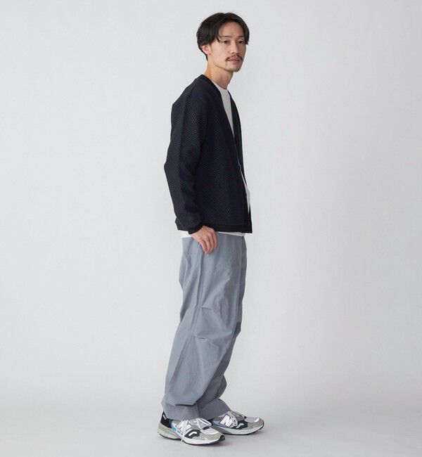 SHIPS「SHIPS: ジャカード 小紋柄 Vネック カーディガン」|カーディガン|