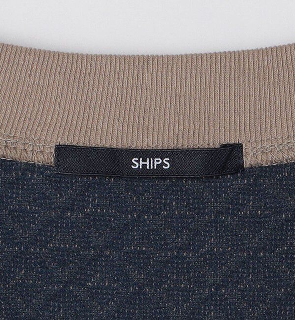 SHIPS「SHIPS: ジャカード 小紋柄 Vネック カーディガン」|カーディガン|