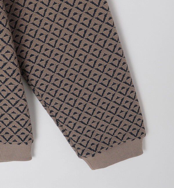 SHIPS「SHIPS: ジャカード 小紋柄 Vネック カーディガン」|カーディガン|