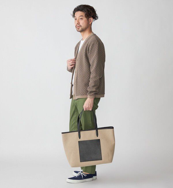 SHIPS「SHIPS: ジャカード 小紋柄 Vネック カーディガン」|カーディガン|