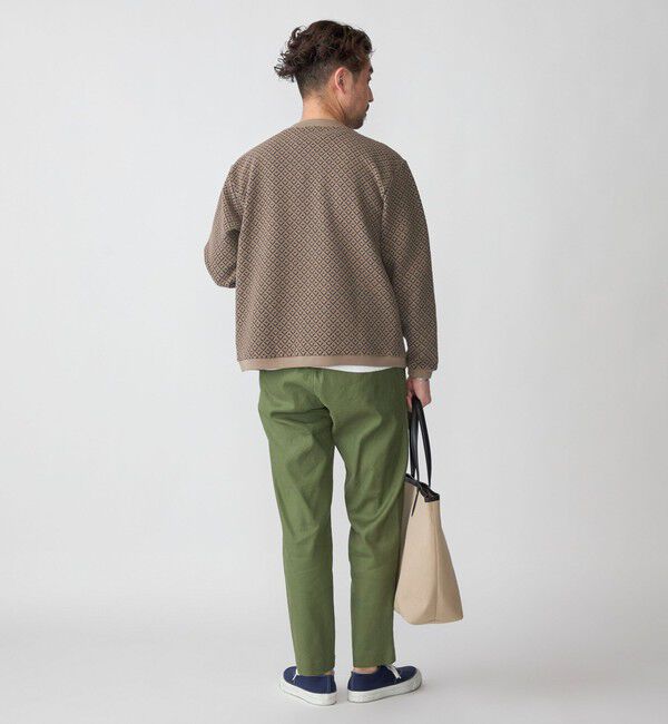 SHIPS「SHIPS: ジャカード 小紋柄 Vネック カーディガン」|カーディガン|