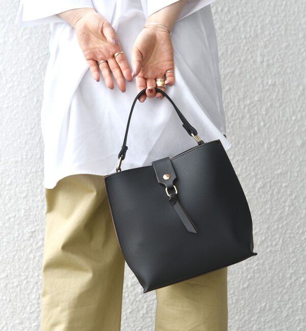 SHIPS any「SHIPS any: バイカラー2WAY スクエア ショルダー バッグ」|ショルダー・メッセンジャー|