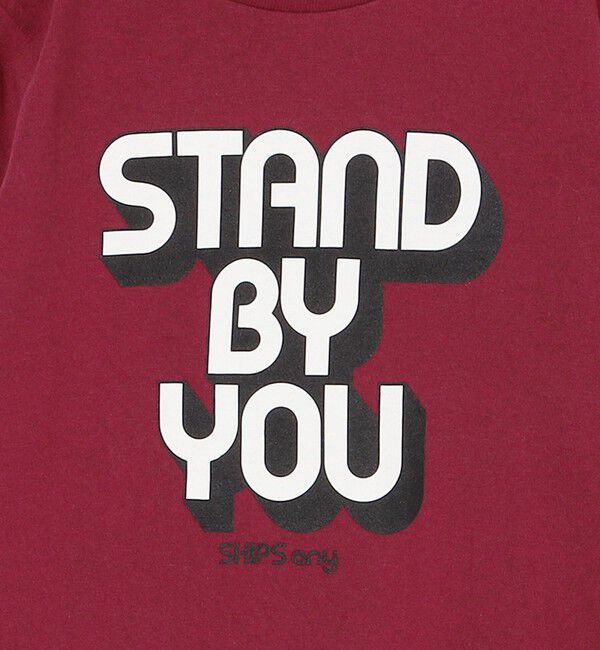 SHIPS any「SHIPS any: タイポグラフィー プリント ロンT<KIDS>◇」|Tシャツ・カットソー|