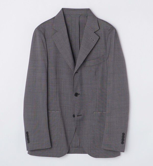 SHIPS「SHIPS:〈セットアップ対応/洗濯機可能〉トロピカル ウォッシャブル ピンヘッド ジャケット」|テーラードジャケット|