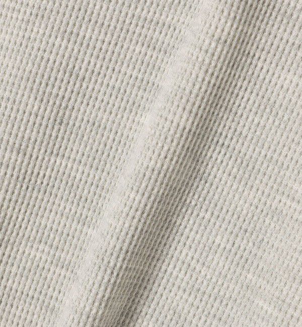 SHIPS any「SHIPS any:〈洗濯機可能〉ワッフル スキッパー Aライン ワンピース」|ワンピース|