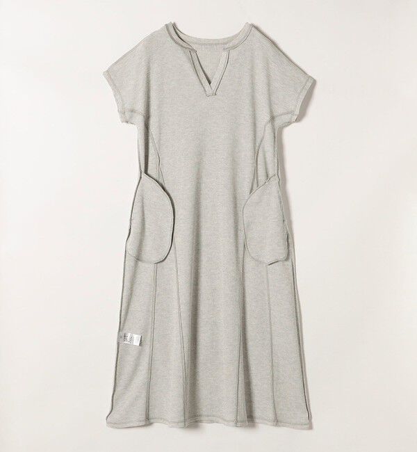 SHIPS any「SHIPS any:〈洗濯機可能〉ワッフル スキッパー Aライン ワンピース」|ワンピース|