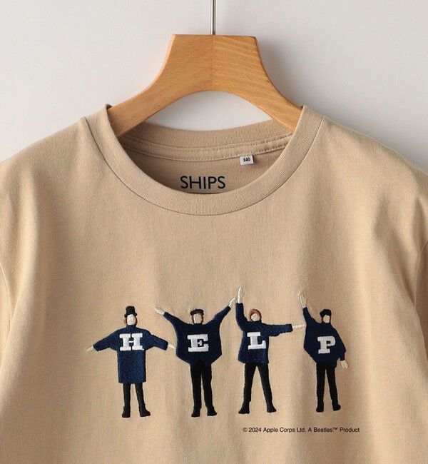 SHIPS KIDS「SHIPS KIDS:140～160cm /〈家族おそろい〉【THE BEATLES】TEE」|Tシャツ・カットソー|