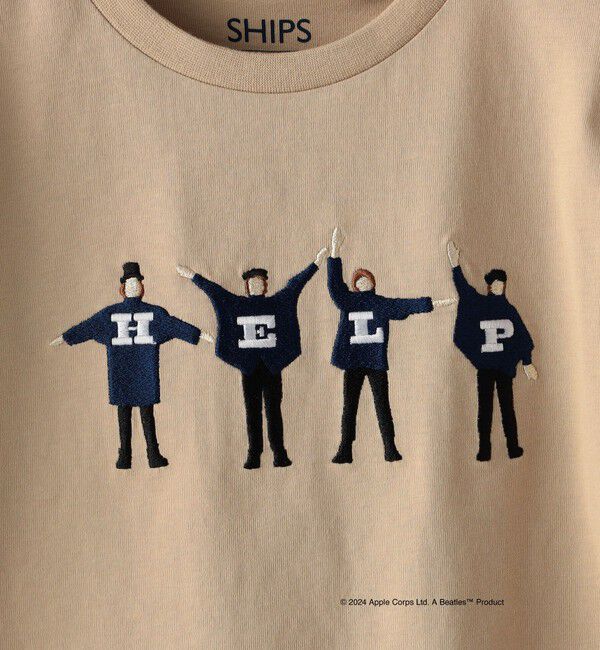 SHIPS KIDS「SHIPS KIDS:140～160cm /〈家族おそろい〉【THE BEATLES】TEE」|Tシャツ・カットソー|