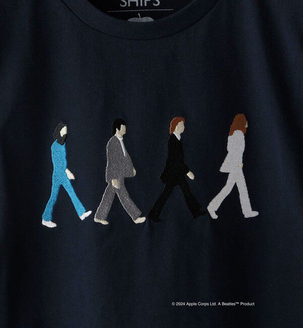 SHIPS KIDS「SHIPS KIDS:140～160cm /〈家族おそろい〉【THE BEATLES】TEE」|Tシャツ・カットソー|