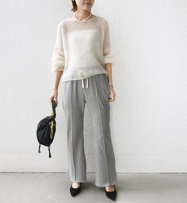 SHIPS for women「〈洗濯機可能〉ワッフル セミフレア パンツ」|その他|