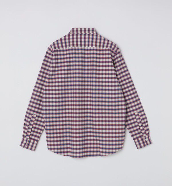 SHIPS「SHIPS: レギュラーカラー オンブレ チェック ネルシャツ」|シャツ・ブラウス|