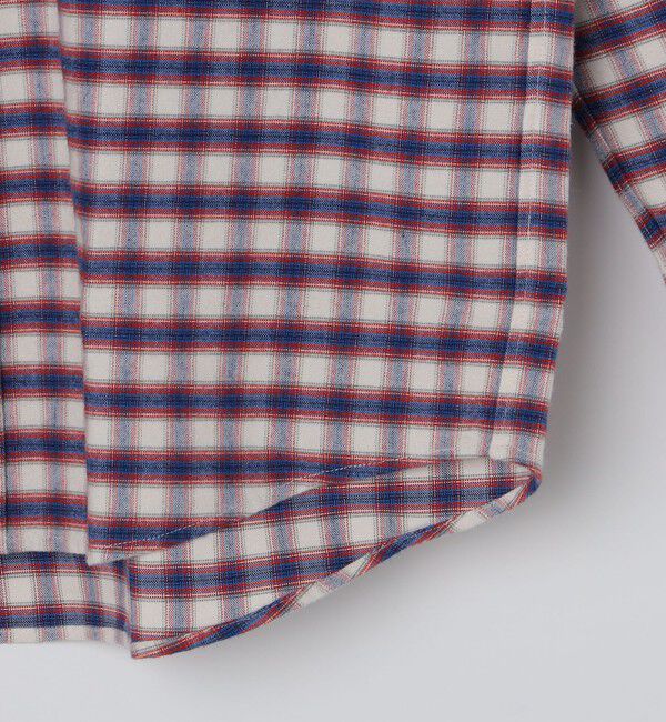 SHIPS「SHIPS: レギュラーカラー オンブレ チェック ネルシャツ」|シャツ・ブラウス|