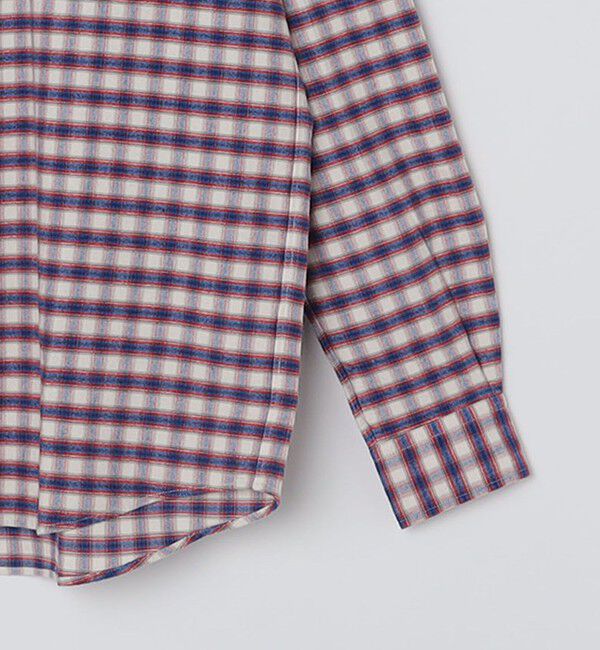 SHIPS「SHIPS: レギュラーカラー オンブレ チェック ネルシャツ」|シャツ・ブラウス|