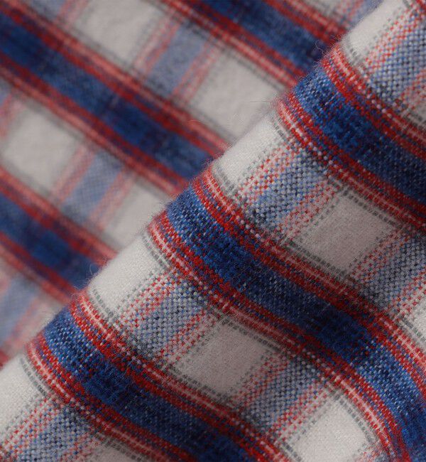 SHIPS「SHIPS: レギュラーカラー オンブレ チェック ネルシャツ」|シャツ・ブラウス|