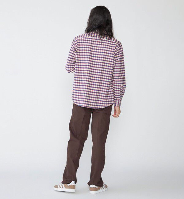 SHIPS「SHIPS: レギュラーカラー オンブレ チェック ネルシャツ」|シャツ・ブラウス|