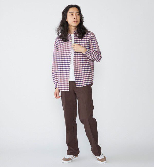 SHIPS「SHIPS: レギュラーカラー オンブレ チェック ネルシャツ」|シャツ・ブラウス|