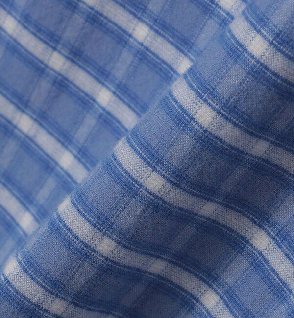 SHIPS「SHIPS: レギュラーカラー オンブレ チェック ネルシャツ」|シャツ・ブラウス|