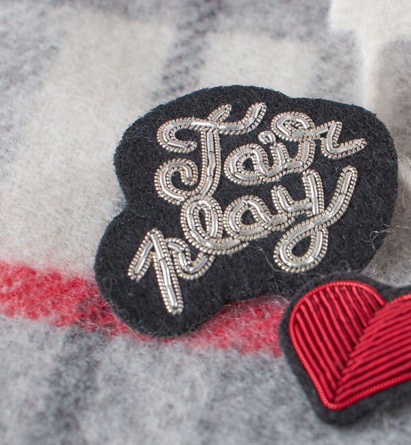 SHIPS for women「MACON ET LESQUOY:Fair Play ブローチ」|ブローチ・コサージュ|シルバー