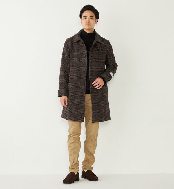 SHIPS Colors 「SHIPS Colors:〈洗濯機可能〉畔編み ハイネック ニット」|ニット・セーター|