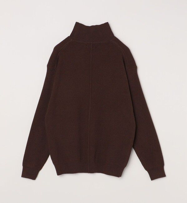 SHIPS Colors 「SHIPS Colors:〈洗濯機可能〉畔編み ハイネック ニット」|ニット・セーター|